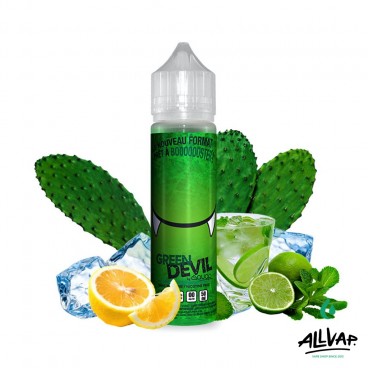 Le e-liquide Green Devil 50ml de chez Avap