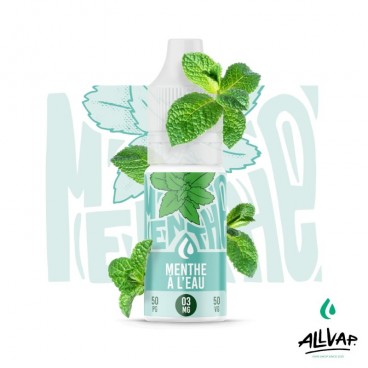 E-liquide Menthe à l'Eau d'Origins, saveur menthe chlorophylle et diabolo, 10ml.