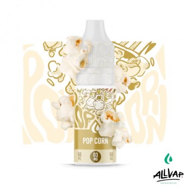 Eliquide POP CORN d'Origins, saveurs pop corn et caramel, 10ml, fabriqué en France.