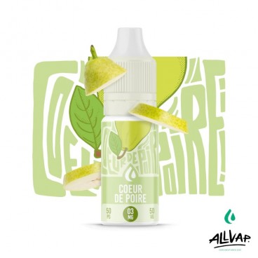 E-liquide Cœur de Poire d'Origins, saveur poire juteuse, 10ml, made in France