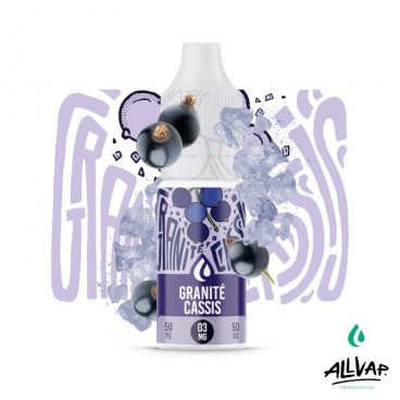 Eliquide Granité Cassis frais Origins, 10ml, Made in France