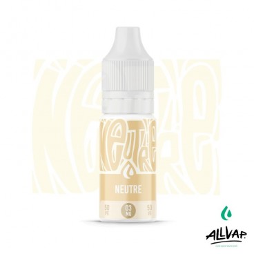 Eliquide neutre Origins NEUTRE, sans saveur, 10ml, Made in France