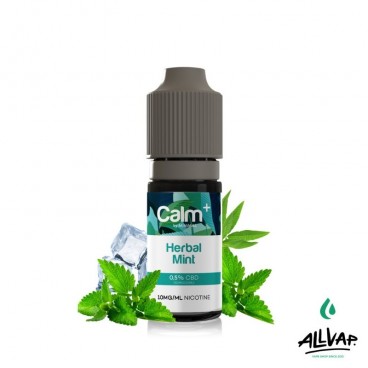 Eliquide HERBAL MINT Calm+, saveur menthe verte et menthe polaire