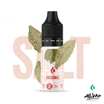 Eliquide ORIGINAL SALT Classic blond américain, 10ml, 20mg de sel de nicotine, fabriqué en France.