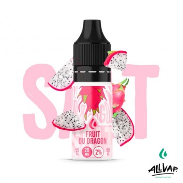Eliquide Fruit du Dragon Salt au sel de nicotine de la marque Origins, saveur Fruit du Dragon et Fraise des Bois.