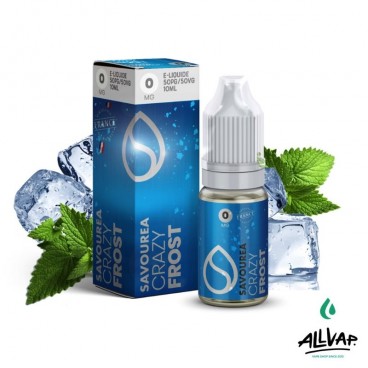 Eliquide CRAZY FROST, saveurs menthe fraîche et menthe glaciale, 10ml.