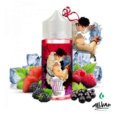 Eliquide SEIRYUTO de Fighter Fuel, saveurs fraise, mûre, framboise et cassis, 100ml.