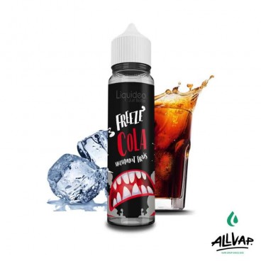 Eliquide COLA de la marque Freeze, saveur sorbet cola au format 50ml.