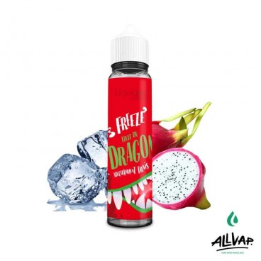 E-liquide DRAGON de la marque Freeze, saveur Fruit du Dragon et Frais, 50ml.