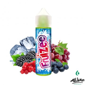 Eliquide Bloody Summer de Fruizee en grand format, saveurs de fruits rouges, raisin, cassis frais.