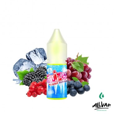 Eliquide Bloody Summer de Fruizee, saveurs de fruits rouges, raisin, cassis et fraîcheur au format 10ml.