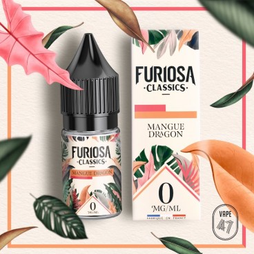 E-liquide Mangue Dragon de Furiosa Classics, saveur exotique de mangue et fruit du dragon.