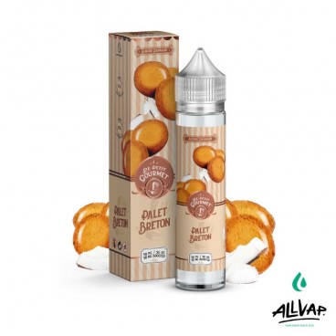 Eliquide Palet Breton de Le Petit Gourmet, un biscuit breton en grand format de 50ml.
