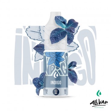 Eliquide INDIGO AllVap Origins à la menthe fraîche et glaciale made in France