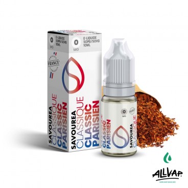 Le e-liquide Classic Parisien de chez Savourea