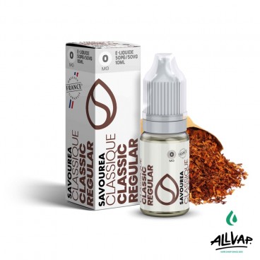 Le e-liquide Classic Regular de chez Savourea