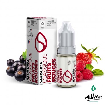 Le e-liquide Fruits Rouges de chez Savourea