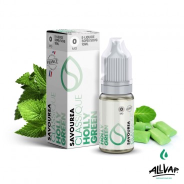 Le e-liquide Holly Green de chez Savourea