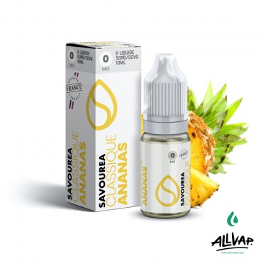 Le e-liquide Ananas de chez Savourea